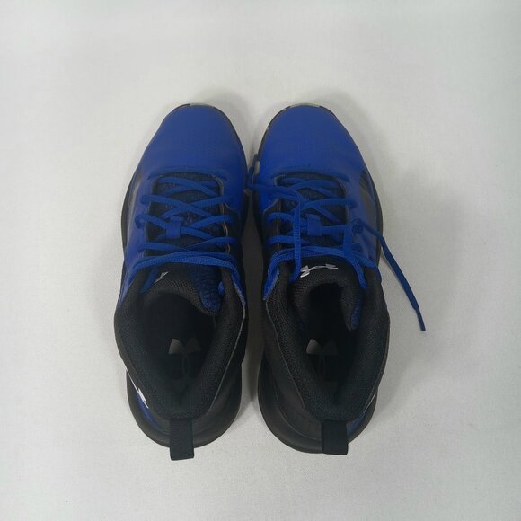 UNDER ARMOUR Lockdown 5 Basketball Shoes Blue Black Men size 10/Women size 11.5 - Picture 9 of 15